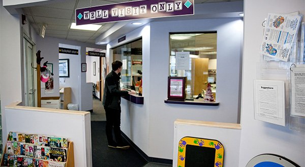 reception area
